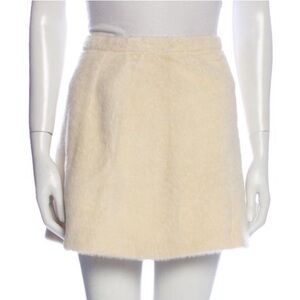 VINTAGE GENNY Fuzzy Mini Skirt